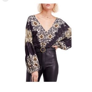 Free People Birds of a Feather Top size L